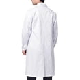 thumbnail image 6 of Professional Scrubs White Lab Coats for Women & Men, Classic Medical Uniform with 3 Pockets, 6 of 9