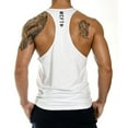 thumbnail image 5 of RATTOYY Mens Tank Top Beach Workout Stringer Fitness Performance Muscle Gym Training Bodybuilding Comfy Versatile Chic Sleeveless Tops, 5 of 5
