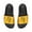 Black, variant on Effete Feline Claw Marks Scratch Men Removable-Strap Sandals