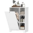 thumbnail image 1 of HOMCOM Laundry Cabinet with Removable Basket, Tilt Out Laundry Hamper, 1 of 10