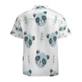 thumbnail image 3 of High Quality Hawaiian Shirts for Men Short Sleeve Aloha Beach Shirt Floral Summer Casual Button Down Shirts Blouses M9LDS5, 3 of 7