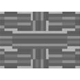 thumbnail image 1 of Ahgly Company Indoor Rectangle Patterned Gray Dolphin Gray Area Rugs, 2' x 5', 1 of 1
