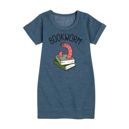 

Instant Message - Bookworm - Toddler And Youth Girls Fleece Dress