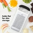 thumbnail image 2 of OXO Good Grips Etched Two-Fold Grater,Steel,One size, 2 of 8