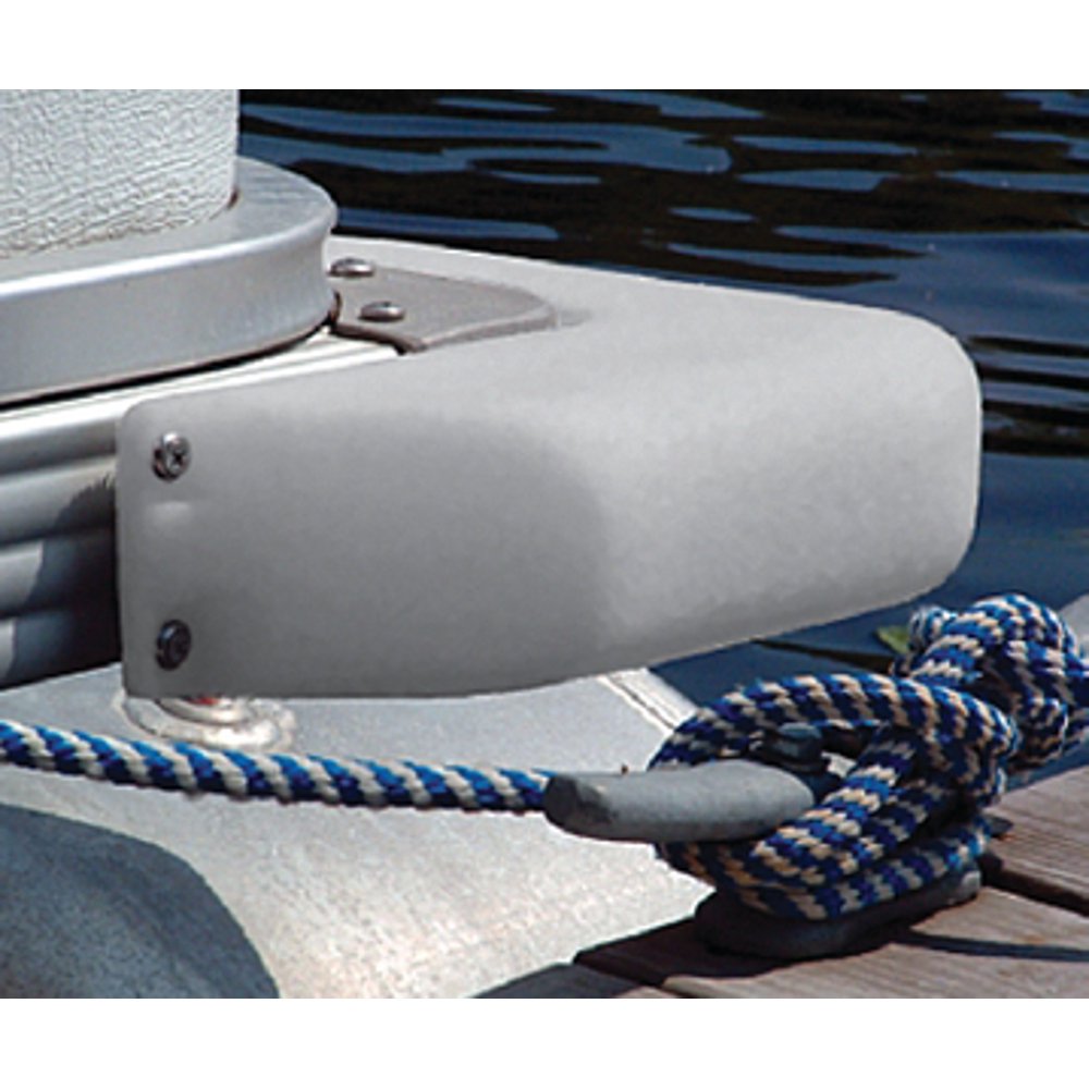 Taylor Pontoon Corner Bumper 3" x 12", Gray