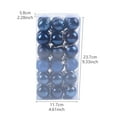 thumbnail image 5 of Sunshinehomely 36Pcs Christmas Tree Balls Ornaments for Xmas Christmas Tree 40mm/1.57" Shatterproof Christmas Tree Decorations Hanging Ball for Holiday Wedding Party Decorations, 5 of 6