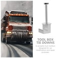thumbnail image 3 of 4pcs J Hook Truck Toolbox Heavy Duty Mounting Clip J Hook Supply For Tool Box Mount, 3 of 6