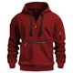 thumbnail image 1 of WILLBEST Sudaderas De Hombre Sudadera con Capucha De Manga Larga para Hombre, Diseño Único e Informal para Exteriores, De Manga Larga y Talla Grande, para Otoño e Invierno Chica, 1 of 2