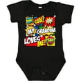 thumbnail image 3 of Inktastic My Grandma Loves Me Boys or Girls Baby Bodysuit, 3 of 5