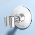 thumbnail image 2 of Bathroom Shower Fixed Shower Head Hanger Adjustable Shower Bracket Black Color Option High-quality Stainless Steel, 2 of 9