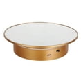 thumbnail image 1 of OULII Turning Board Rotating Diaplay Stand Golden ABS 1Set For Photography Live Streaming And Product Showcasing, 1 of 7