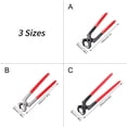 thumbnail image 3 of End Cutting Pliers Nippers Puller Plier with Red Plastic Handle for Crafts Jewelry Making Heavy Duty Tasks, 3 of 9