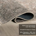 thumbnail image 4 of Nuloom Hillstone Collection Traditional Vintage Medallion Area Rug, 7' 10" x 10', Deka Brown, 4 of 7