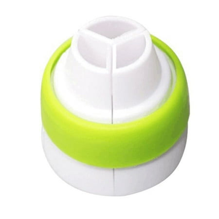 

Hi.FANCY Cake tip nozzle transverter Butter icing piping nozzle decor 3 holes DIY cream nozzle Piping tube converter baking Puff pastry piping nozzle