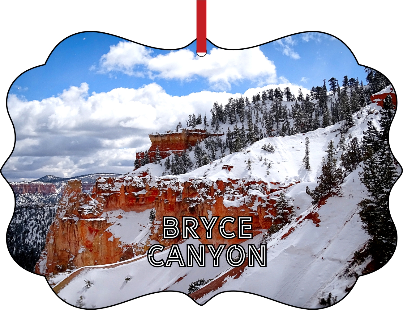 Christmas Ornaments Travel Utah State Bryce Canyon National Park Ornament Christmas DÃ©cor
