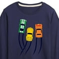 thumbnail image 3 of Instant Message - Transportation - Race Cars Race - Toddler & Youth Long Sleeve Graphic T-Shirt, 3 of 6
