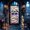 Beige, variant on Purple Halloween Door Curtain Decorative Background Banner 35.4x70.8 Inches with Perforated Corners Cloth