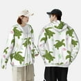 thumbnail image 4 of Daiia Cute Turtle UPF 50+ Sun Protection Hoodie Jacket Lightweight Long Sleeve Sun Shirt for Women Men with Pocket Hiking Outdoor-X-Large, 4 of 7