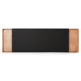 thumbnail image 5 of Modrest Jagger 87x96" Modern Veneer & Fabric Queen Bed in Dark Gray/Walnut, 5 of 8