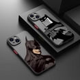 thumbnail image 2 of Phone Case For iPhone 15 14 11 Pro Max 13 12 Mini XR XS X 7 8 6 6S Plus Hard Matte Shell Middle Finger Batman, 2 of 5