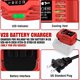 thumbnail image 3 of Charger para Mil*wau*kee para Batería M28, Batería de Reemplazo Charger para Mil*wau*kee MK28 28V Compatible con 0726-22 0780-20 48-11-2830 0721-21 para Serie M28, 3 of 7