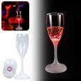 thumbnail image 2 of LED Light Up Cups Wine Champagne Flutes Party Favors Adults,Colored Plastic Champagne Flutes Drinking Glasses Glow in the Dark Colorful Glowing Cups for Birthday Christmas Halloween Weddings, 2 of 6