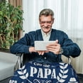 thumbnail image 5 of Grandpa Gifts, Gifts for Grandpa, Papa Gifts, Best Grandpa Gifts, Grandfather Gift, Unique Gifts for Grandpa, Grandpa Birthday Gifts, Papa Gift Ideas, Grandfather Gifts Papa Blanket 50"X60", 5 of 6