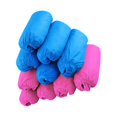 thumbnail image 2 of Guardurnaity 100 piezas de cubiertas de zapatos desechables para exteriores, funda antideslizante para alfombras, botas impermeables, chanclos de Type2 NO2, 2 of 6