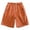 Orange, variant on Youmylove Men's Athletic Running Shorts Mens Summer Linen Embroidered Casual Shorts Versatile 5 Inch Beach Shorts For Summer Wear Quick Dry Board Shorts