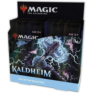 Magic The Gathering Kaldheim Collector Booster Box | 12 Packs (180 Magic Cards)
