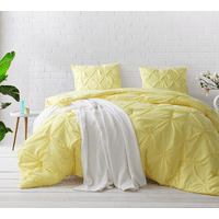 BYB Limelight Yellow Pin Tuck Comforter