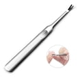thumbnail image 1 of Mode Femme Poussoir à Cuticules en Acier Inoxydable Débroussailleuse Outils de Manucure, 1 of 4