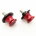 thumbnail image 1 of Motorcycle Accessory Aluminum CNC Motorcycle Swing Arm Sliders Motorcycle Spool Sliders Motorcycle Spools Motorcycle Spool Screw Red, 8mm, 1 of 4
