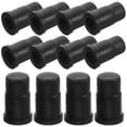 thumbnail image 3 of CATIEBYE 40Pcs Black ABS Caster Socket Covers for Furniture Wheel and Floor Safety, 3 of 6