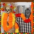 thumbnail image 3 of Mexican Garland Bundle - Marigold, for Day of the Dead/Festival of Lights, Durable Cloth, 3 of 5