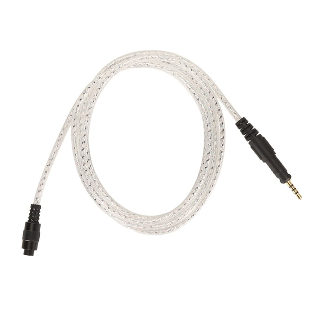 Para cable de sonido de auriculares Cobre chapado en plata Reemplace el cable de sonido para ATH M70X ATH M60X ATH M50X ATH M40X con conector de 25 mm 35 mm y 44 mm