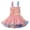 Pink, variant on Mercatoo Toddler Baby Girl Flower Dress Tulle Princess Rainbow Dress First 𝗖ommunion Birthday P𝐚rty Pageant Dresses
