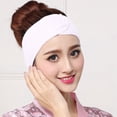 thumbnail image 4 of Bangcool 5 Pcs Bandeau Spa Réglable Lavable Absorbant Bandeau Facial Bandeau Maquillage, 4 of 9