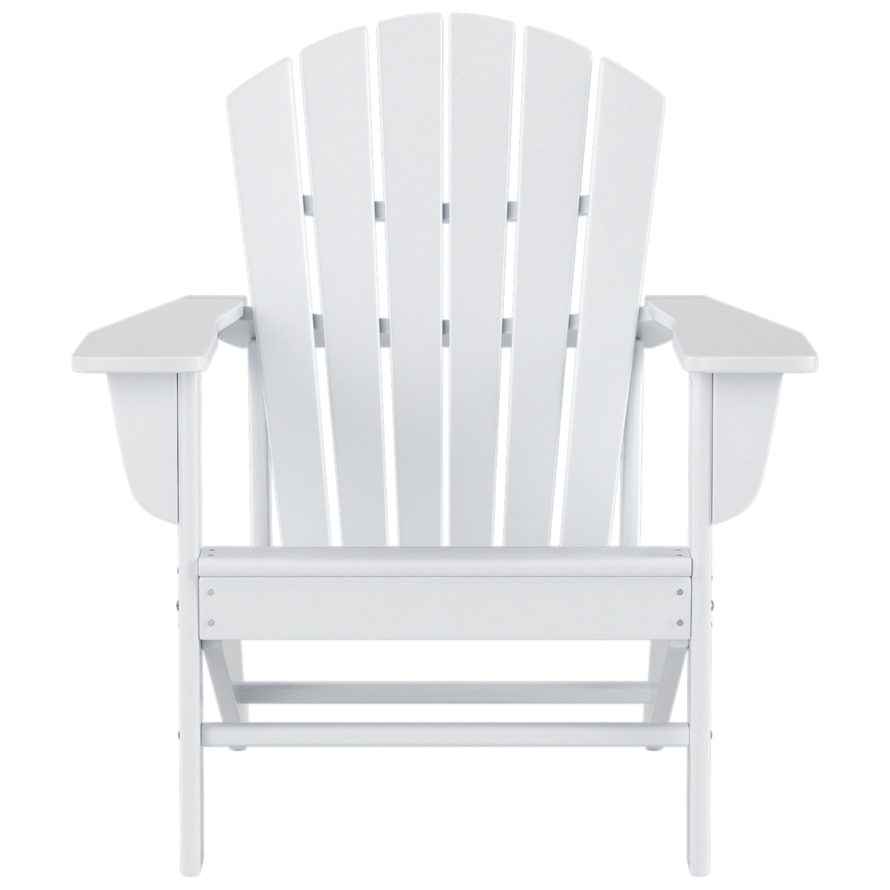 Polytrends  Altura  Outdoor Eco-Friendly All Weather Poly Patio Adirondack Chair (Set of 2) White