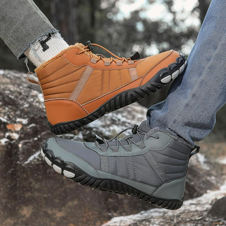 Barefoot Hiking Boots for Women Men Waterproof Winter Barefoot