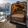 thumbnail image 6 of SLLINGLUO 18" Inflatable Airbed with Built-in Pump, Queen Air Mattress for Home Travel Camping, Coffee, 6 of 14