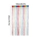 thumbnail image 4 of Pantalla La Borda Del Divisor Ventana Panel Pared Fringe Puerta Decorativa Cortina Cuerda 100 Cm X 200 Colgando para Fiesta Bodas Restaurante Sala Hotel, 4 of 9