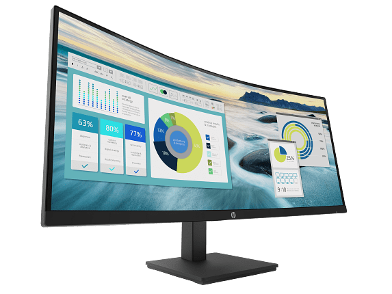 HP P34hc G4 WQHD USB-C Curved Monitor 34" WQHD (3440 x 1440) 48-100 Hz
