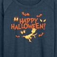 thumbnail image 3 of Dr. Seuss - Happy Halloween Eyes - Women's Lightweight French Terry Long Sleeve Shirt, 3 of 6