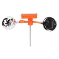 thumbnail image 1 of Solar-Powered Wind-Rotating Bird Repeller with 360° Prism Light Flashes & Audible Alerts - ABS & Iron Construction, 800mAh Battery, Easy Installation for Orchards, Fields, Railways, Airports & More, 1 of 6