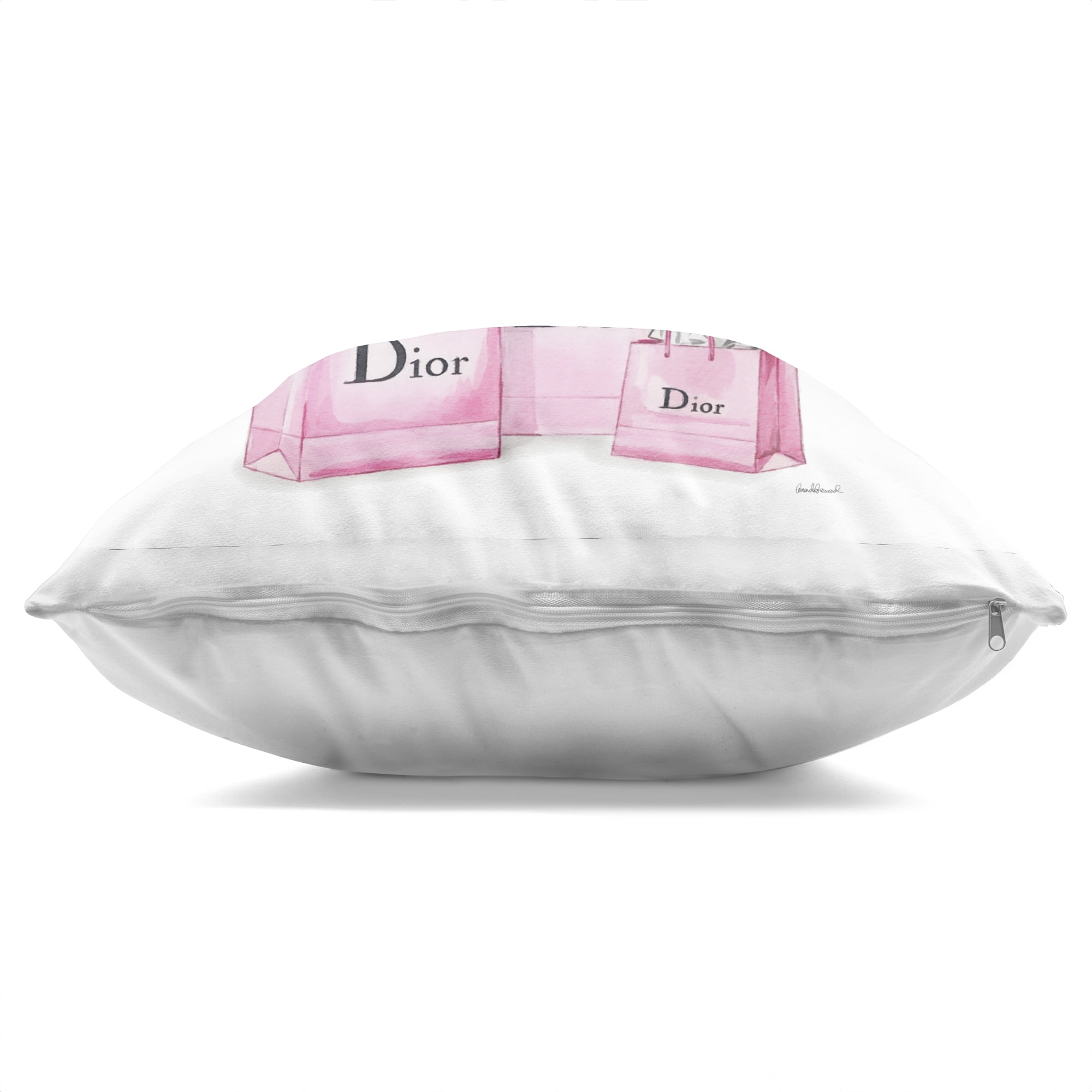 Stupell Industries Glam Born Again Christian Decorative Printed Throw Pillow, design by Amanda Greenwood, 18 x 7 x 18