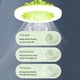 thumbnail image 3 of Ventilador de Techo Wosthever Silencioso Ajustable con Luces Blanco, 3 of 6