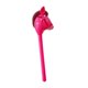 thumbnail image 3 of Juguete de palo con forma de cabeza de caballo, portátil, ligero, para decoración de fiestas, juego de simulación, divertido para Rosa rojo, 3 of 9
