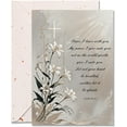 thumbnail image 1 of Religious Sympathy Card with Bible Verse \u2013 'Peace I leave with you...' Scripture, Christian Condolence Card with Envelope\u200b - Single Card, 1 of 8