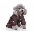 thumbnail image 2 of Ropa para perros y mascotas Ropa para perros Chaqueta de plumas Ropa de la Fuerza Aérea Ropa para perros y mascotas Ropa de cuatro patas Ropa de la Fuerza Aérea Ropa para mascotas Ropa de invierno (Marrón L) ER, 2 of 5